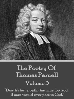 cover image of The Poetry of Thomas Parnell, Volume III